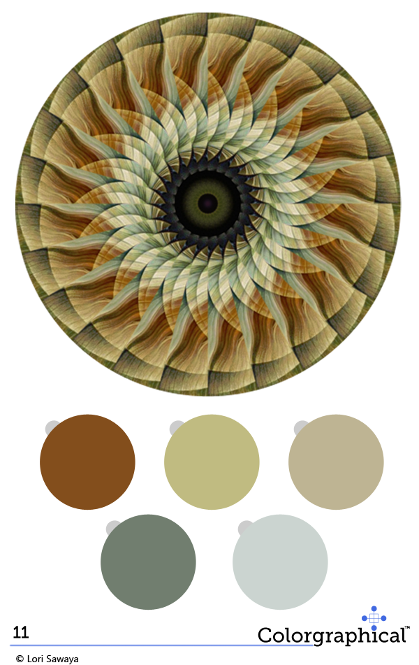 Color Inspiration 11 featuring C2 Paint from Swatch Right