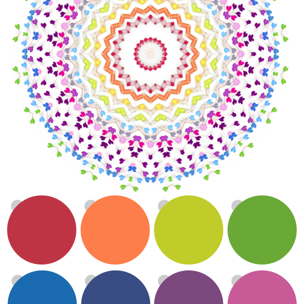 Color Inspiration 6 featuring Dunn-Edwards from Swatch Right