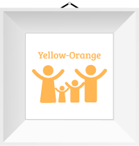 YR Yellow-Orange Hue Family
