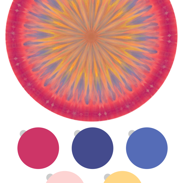 Color Inspiration 44 Full Spectrum Paint Palette from Swatch Right